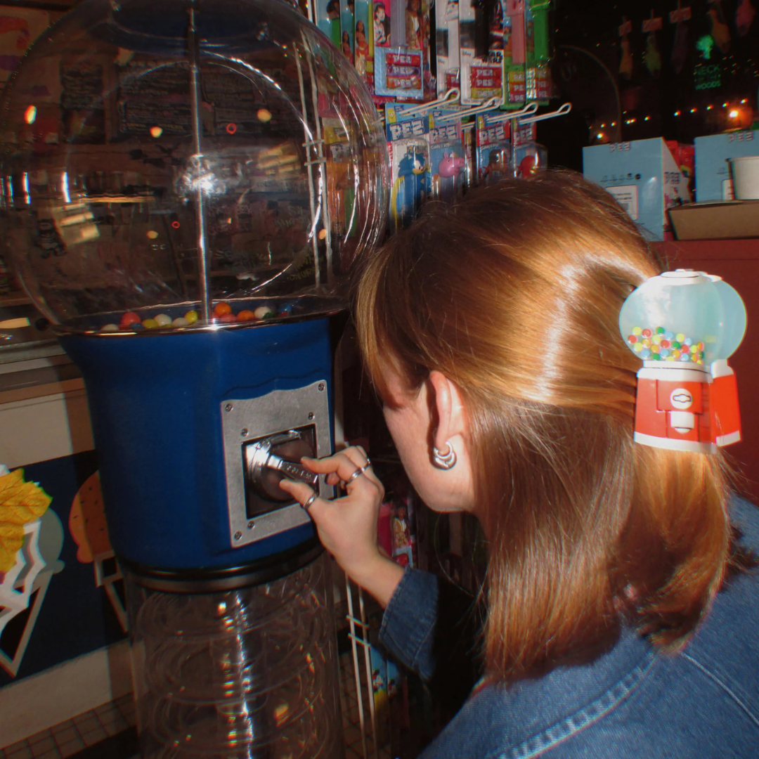 [Jenny Lemon] Large Gumball Machine Hair Claw Clip