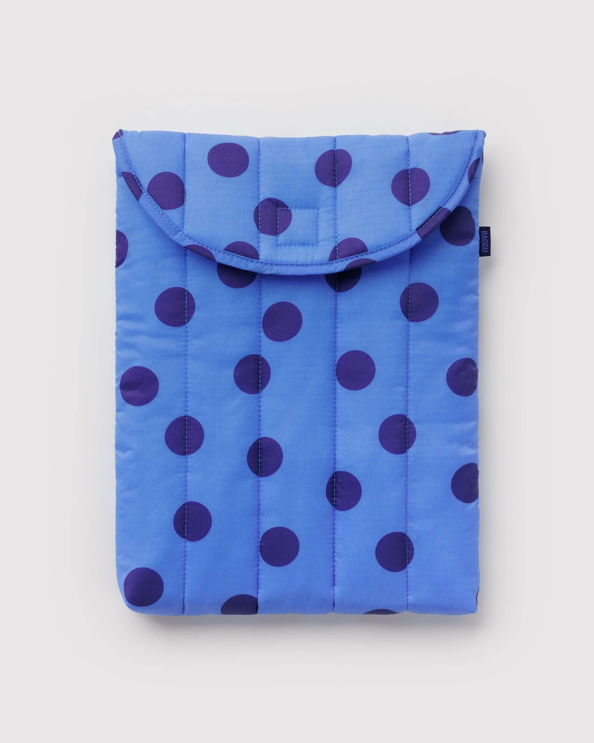 Baggu - Puffy Laptop Sleeve 13"/14" Blue Polka Dot