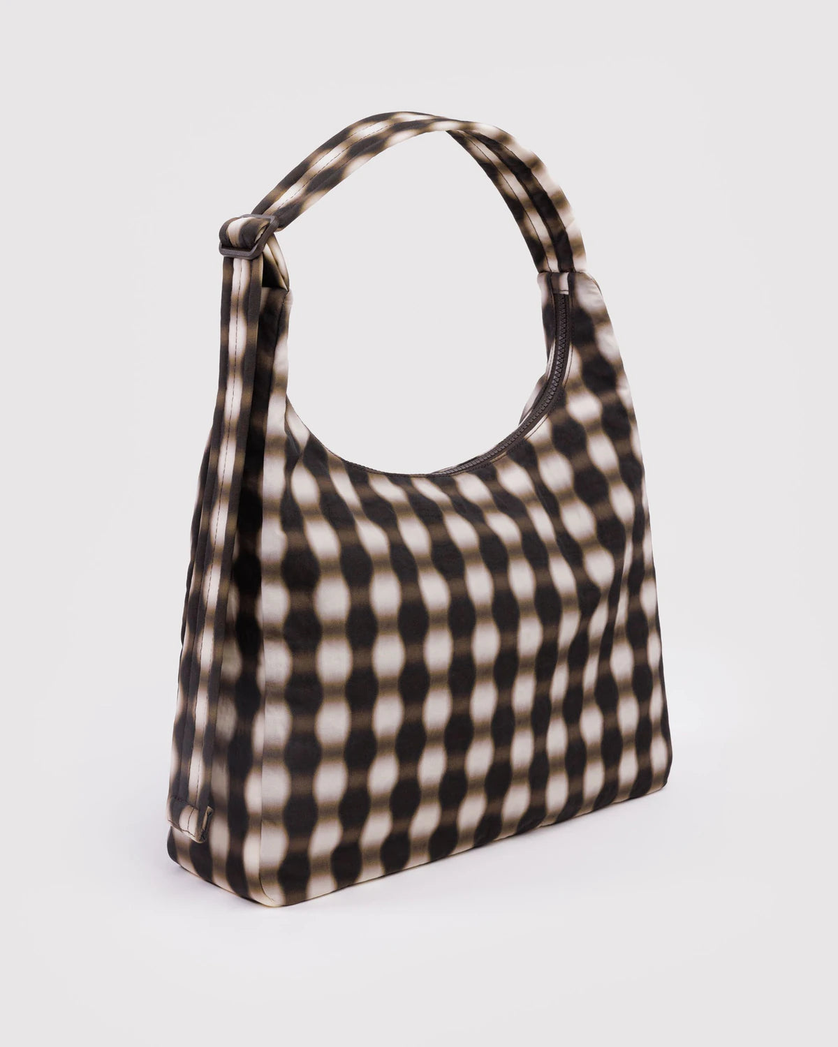 Baggu - Nylon Shoulder Bag Blurred Gingham