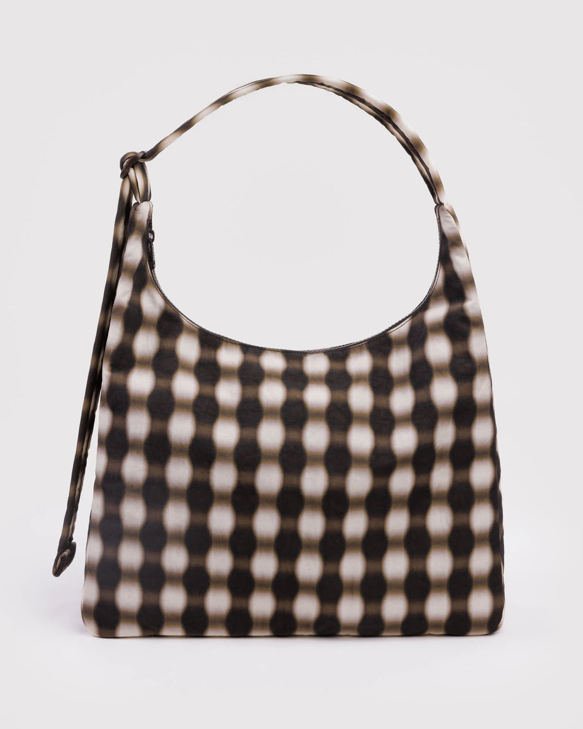Baggu - Nylon Shoulder Bag Blurred Gingham