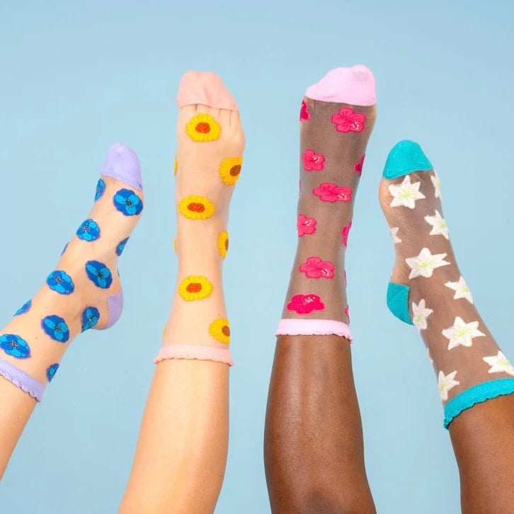 Coucou Suzette - Sunflower Sheer Socks