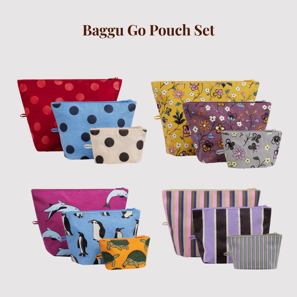 Baggu Go Pouch Set