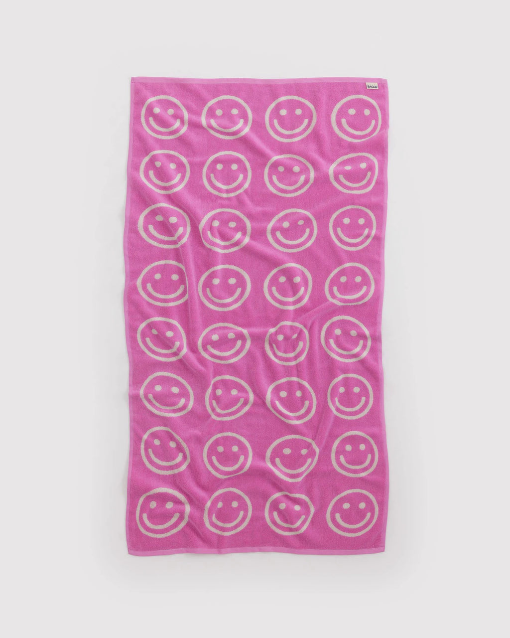 Baggu Bath Towel - Happy Pink
