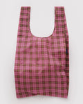 Big Baggu - Azalea Pink Tartan