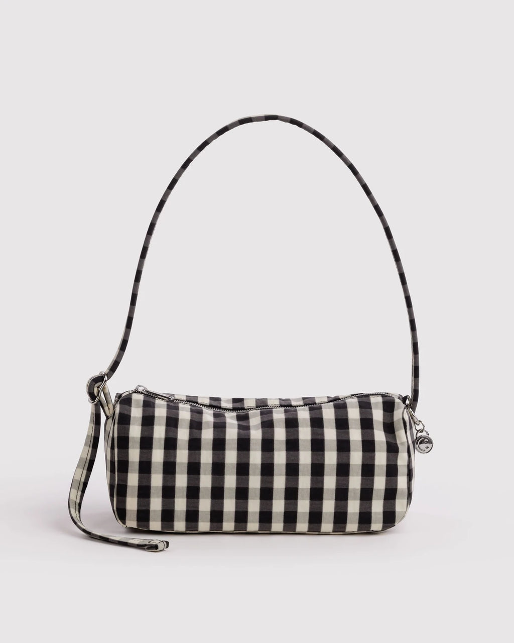 Baggu Nylon Loaf Bag - Black And Cream Gingham