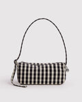 Baggu Nylon Loaf Bag - Black And Cream Gingham