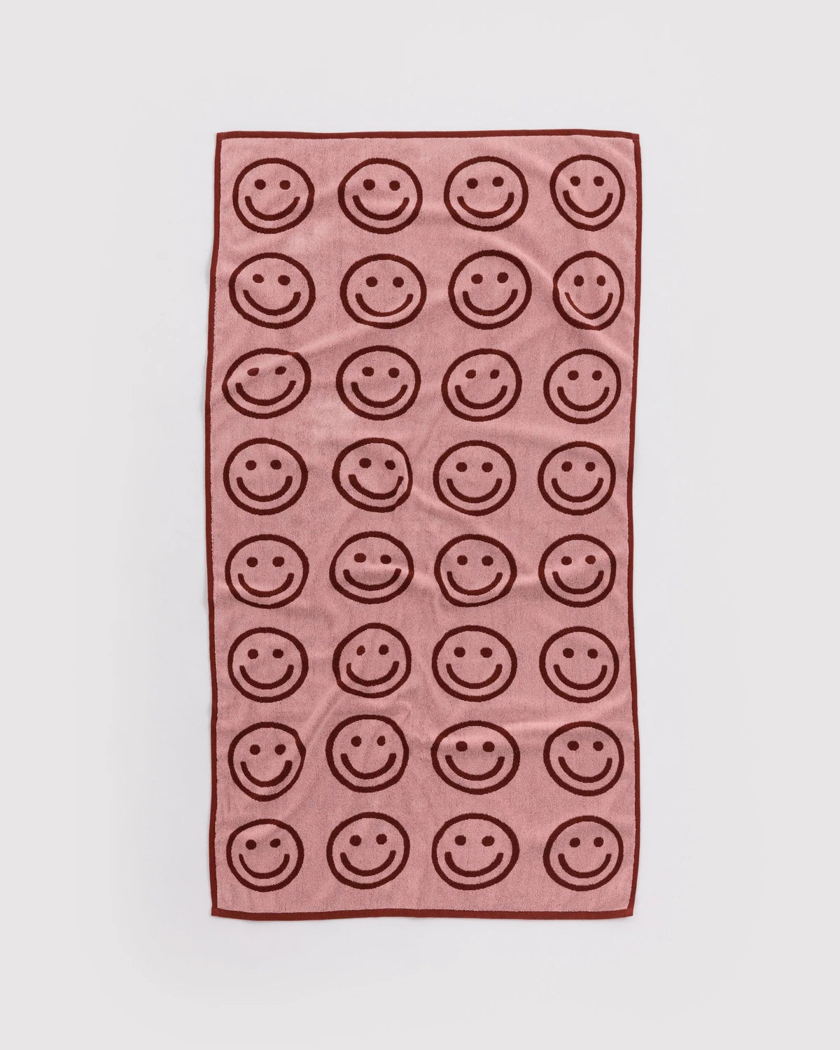 Baggu Bath Towel - Blush Happy