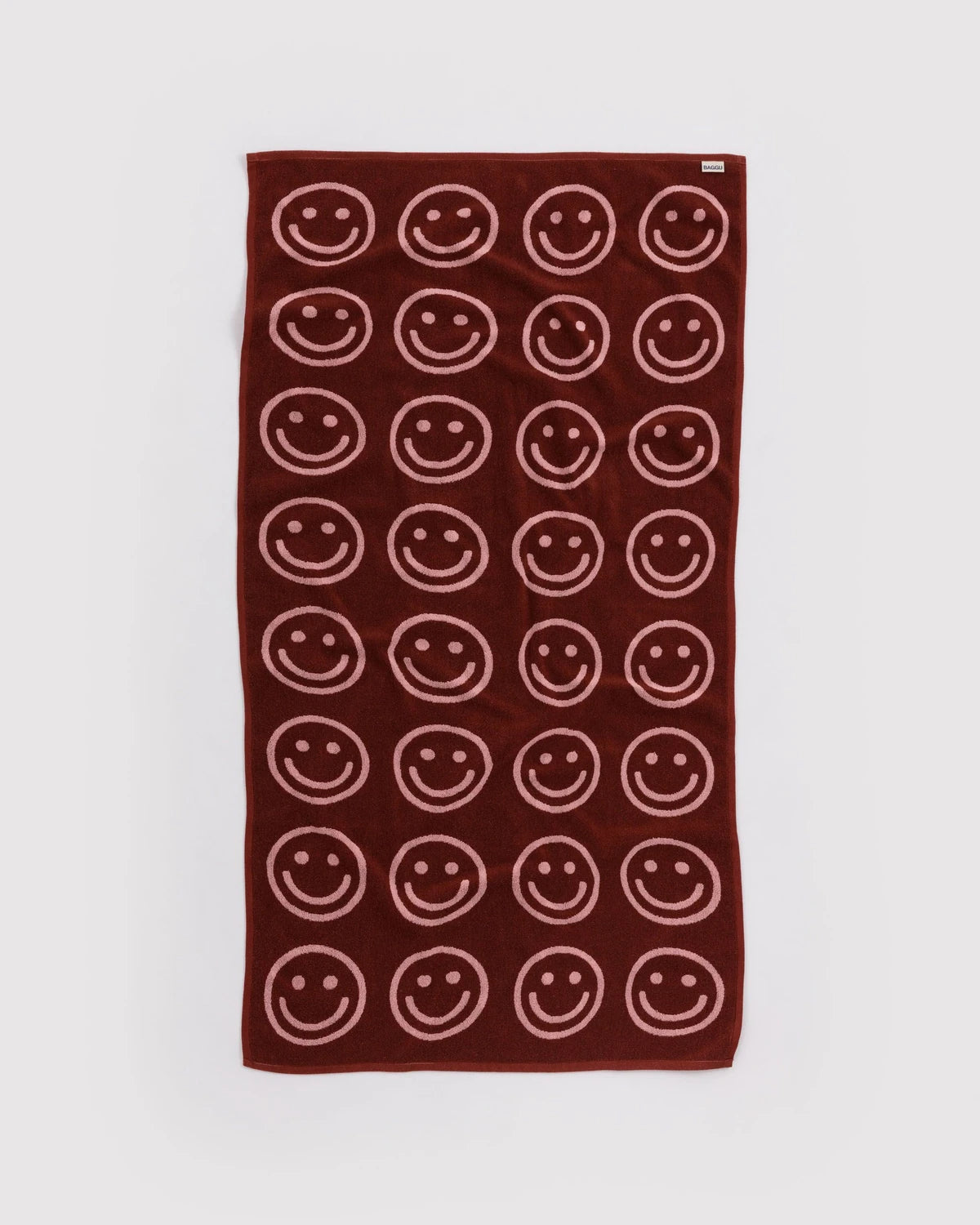 Baggu Bath Towel - Blush Happy