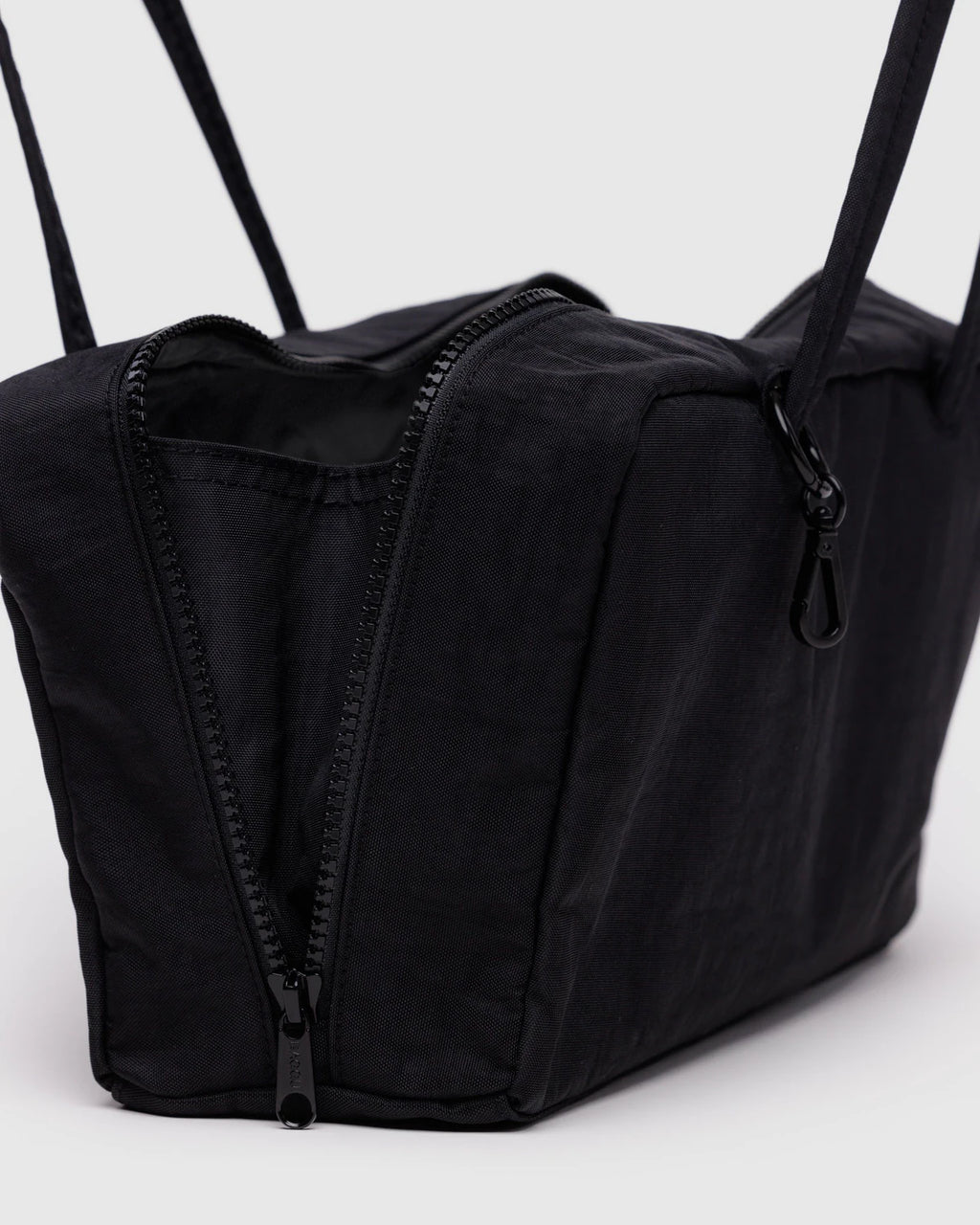 Baggu Nylon Bowler Bag - Black