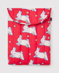 Baggu Puffy Laptop Sleeve 16" - Bunnies