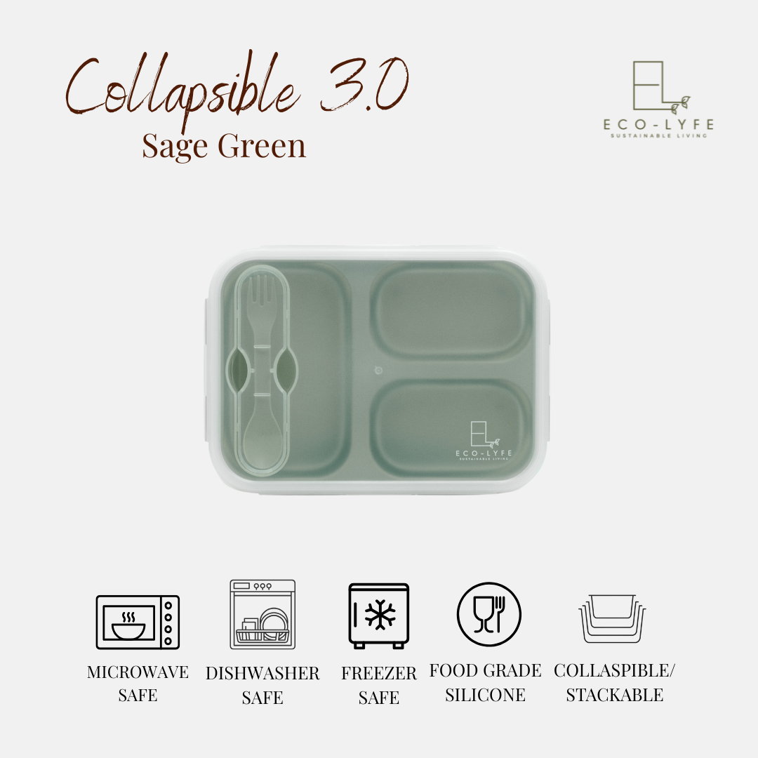 [Eco-Lyfe] Collapsible Lunchbox 3.0