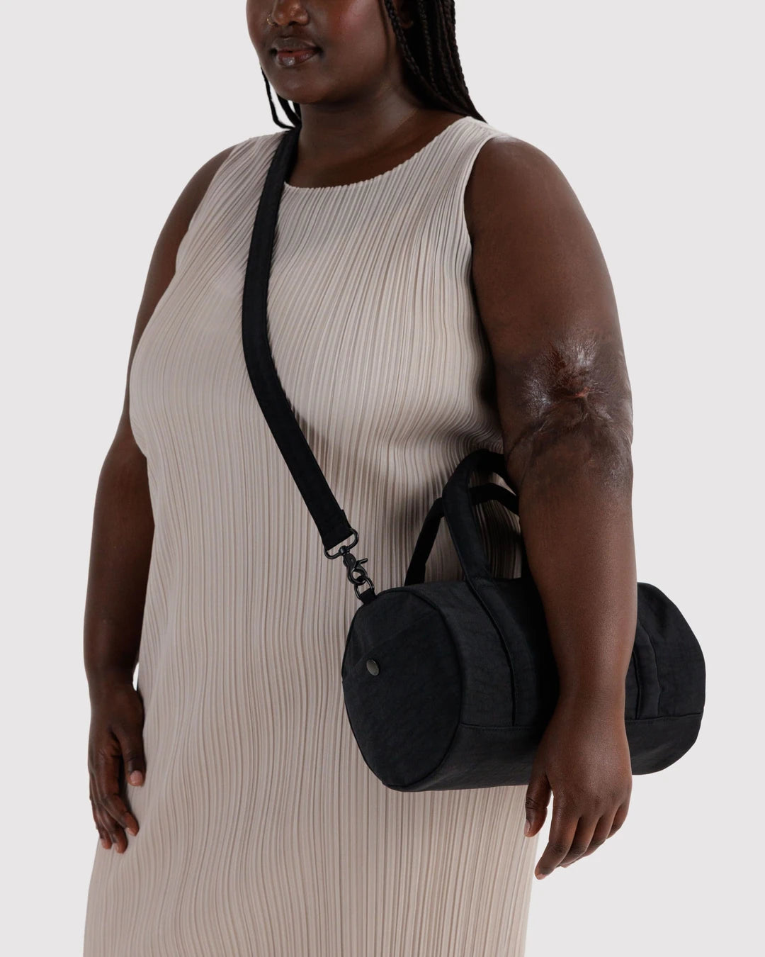 Baggu Nylon Duffle Bag - Black