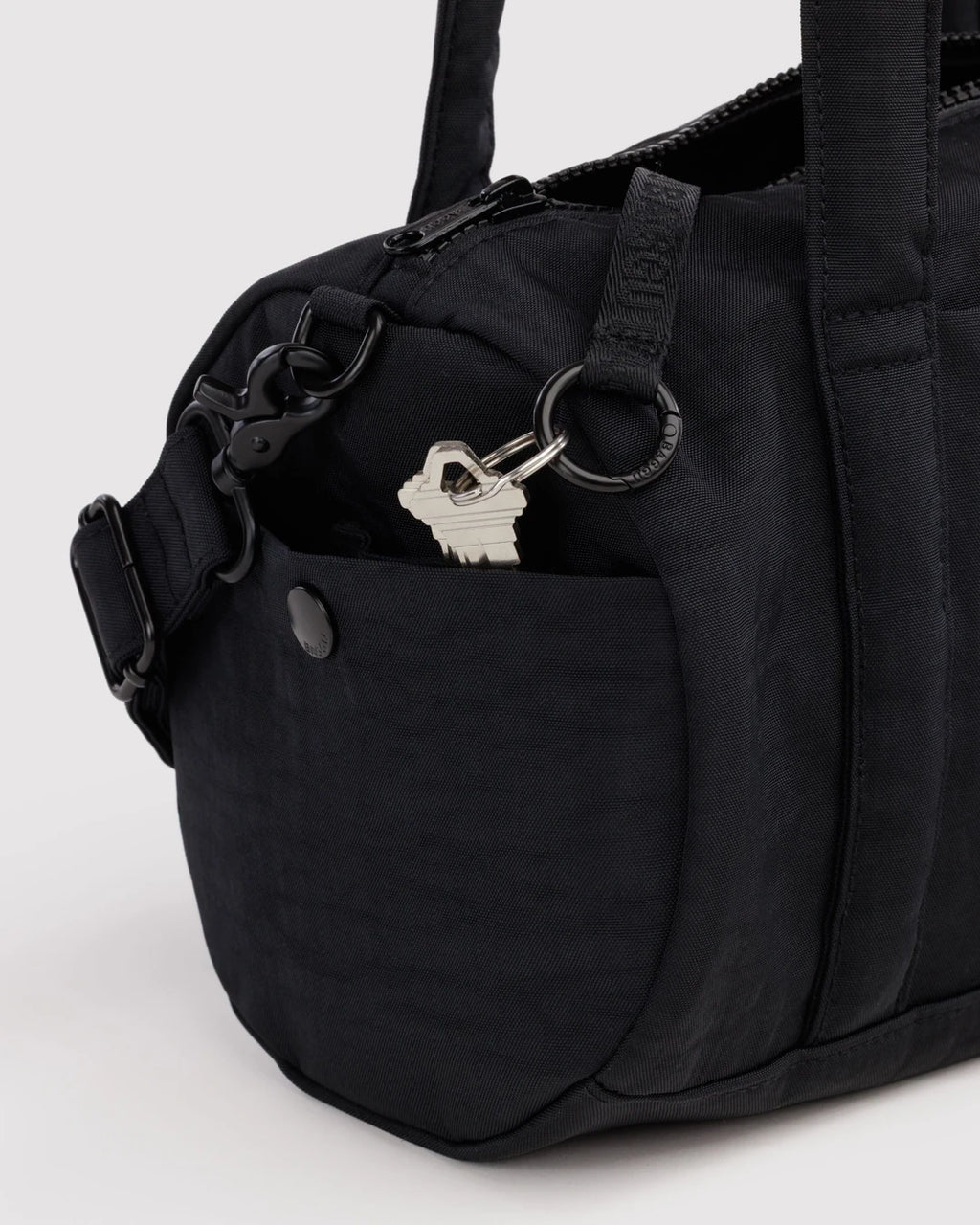 Baggu Nylon Duffle Bag - Black
