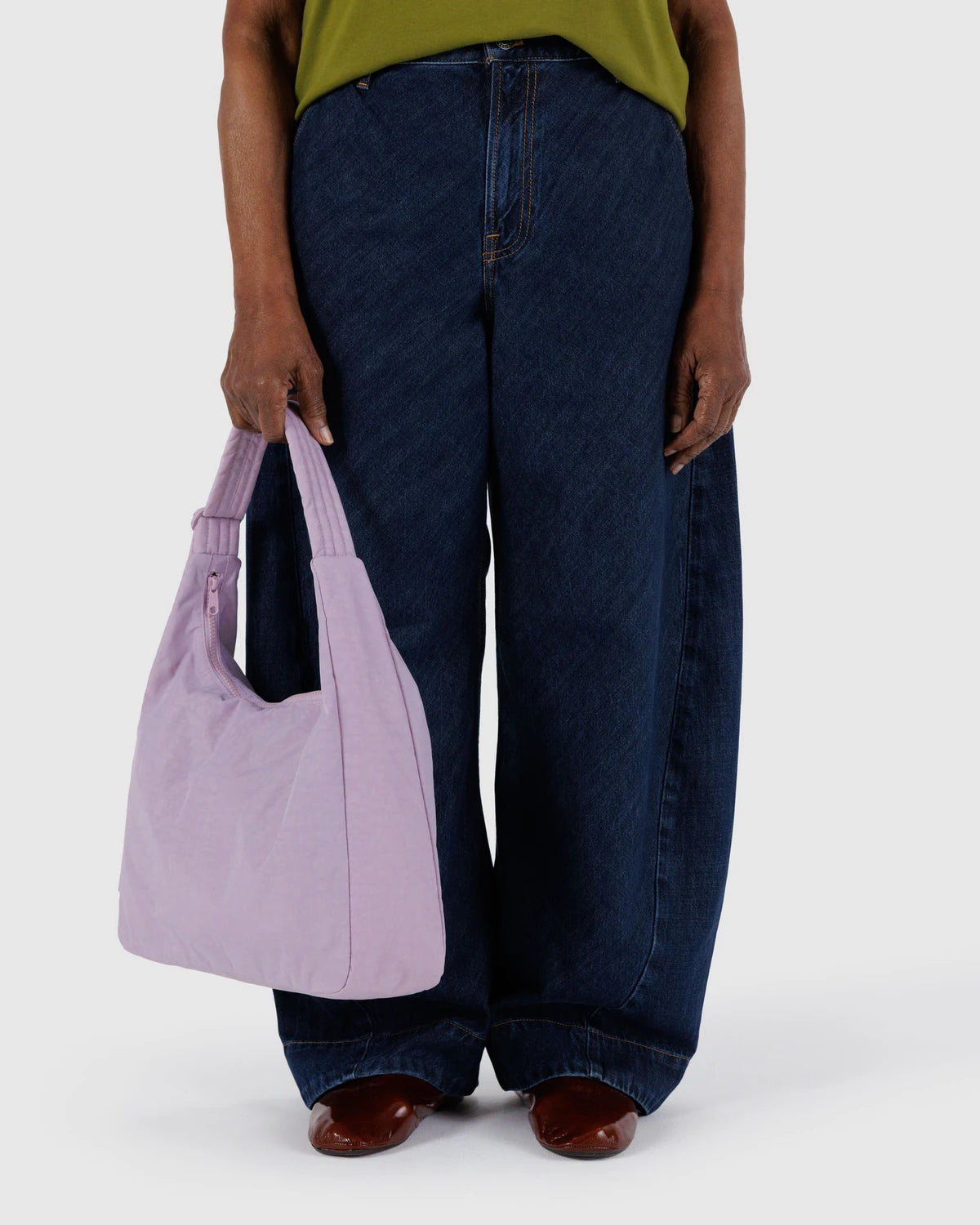 Baggu - Nylon Shoulder Bag Dusty Pink