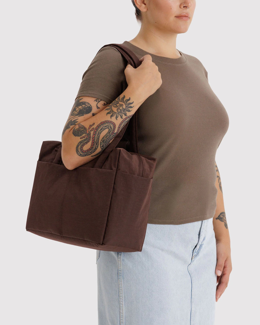 Baggu Everyday Cloud Bag - Coffee