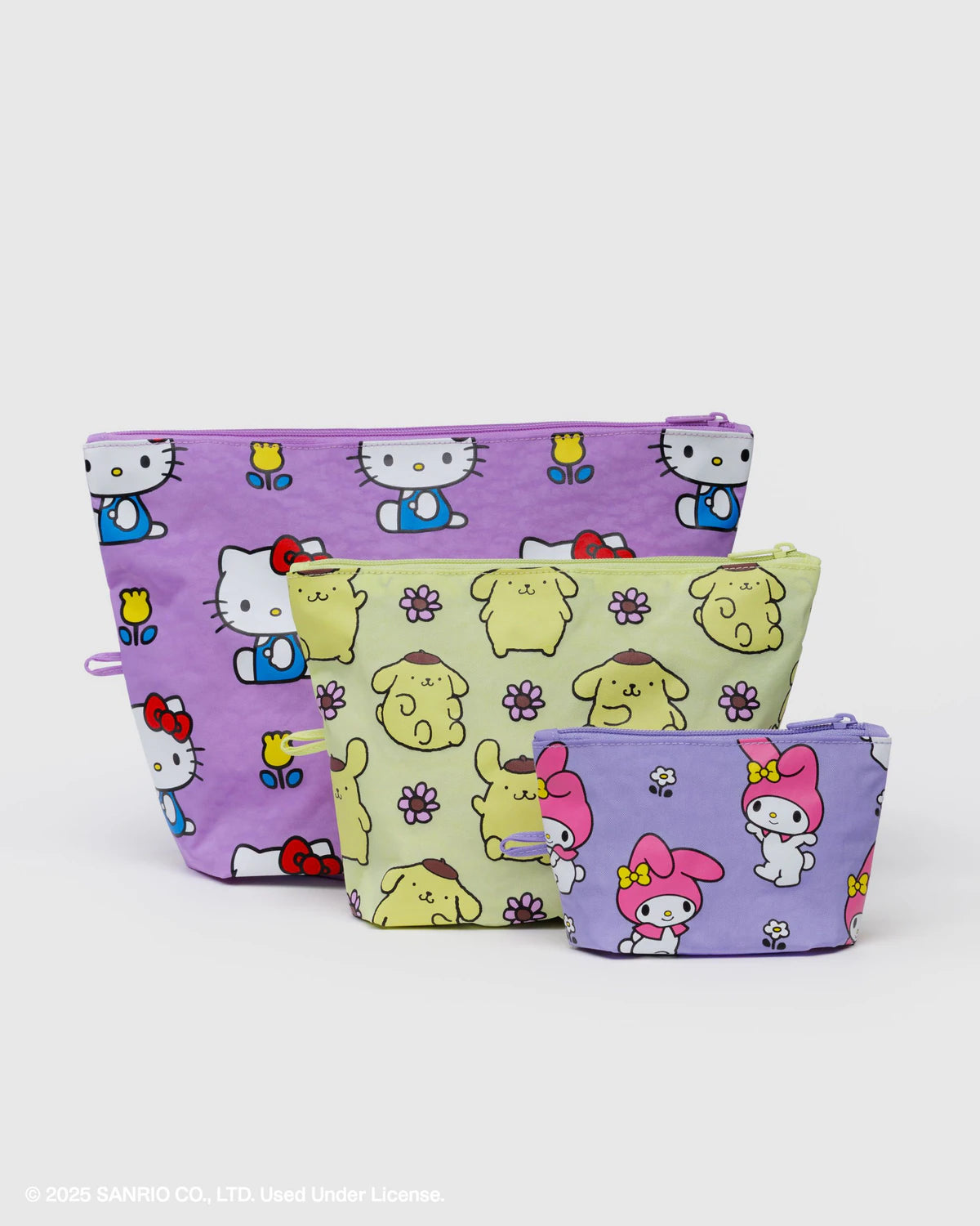 Baggu Go Pouch Set - Hello Kitty & Friends Floral