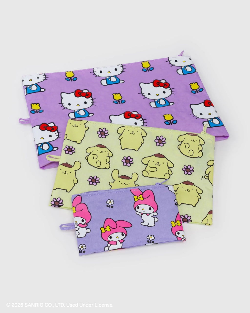 Baggu Go Pouch Set - Hello Kitty & Friends Floral