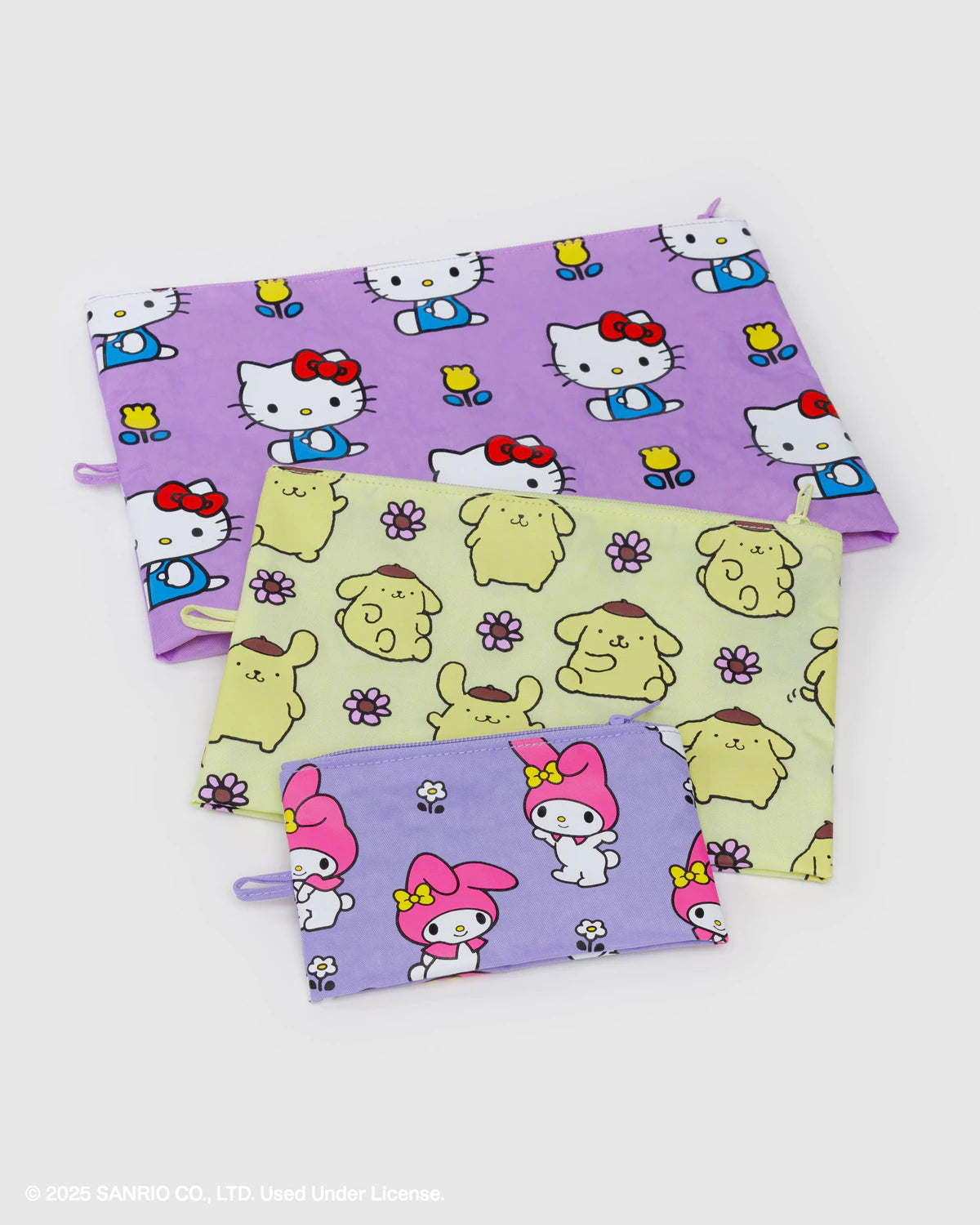 Baggu Go Pouch Set - Hello Kitty & Friends Floral