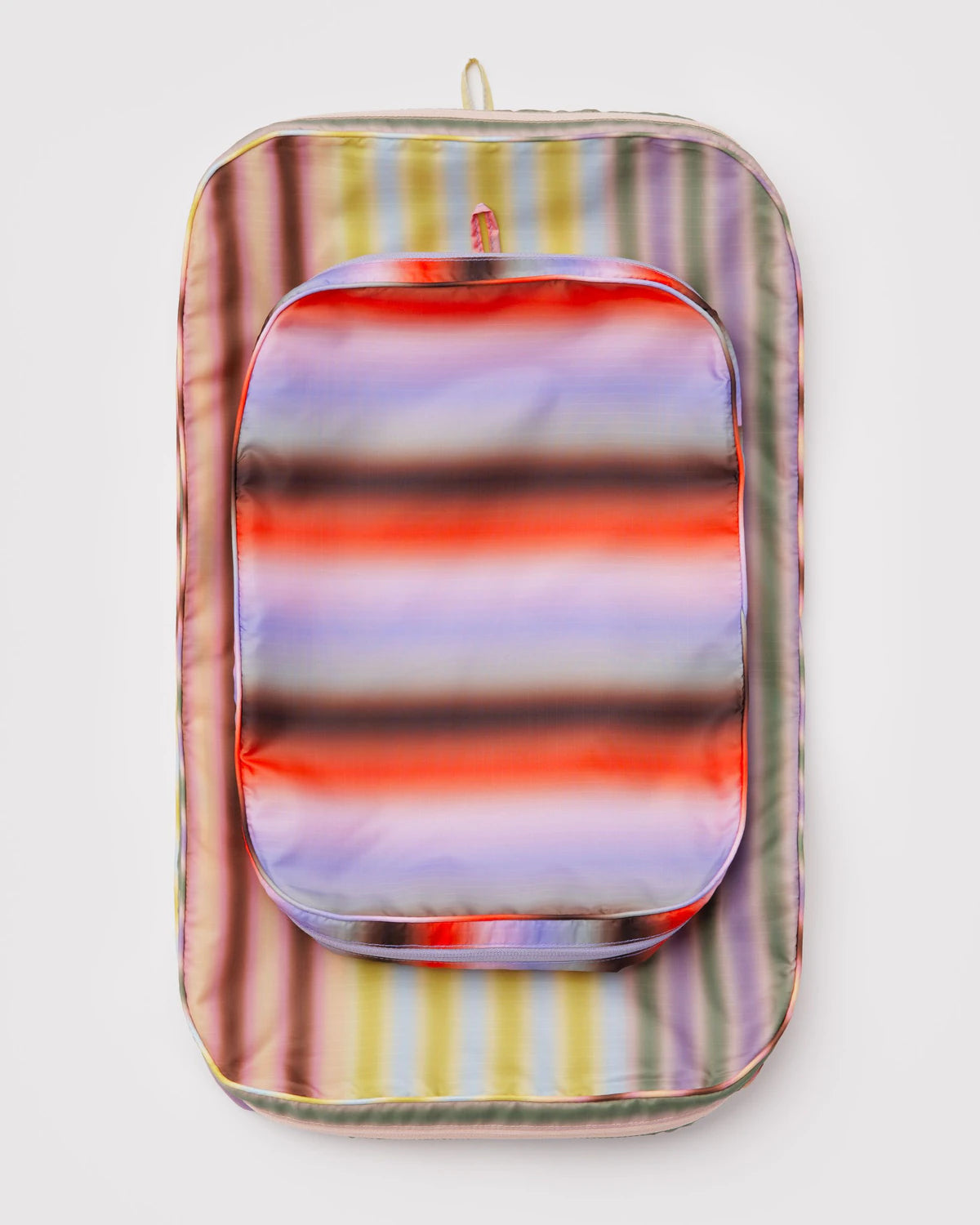 Baggu Large Packing Cube Set - Gradient Strips