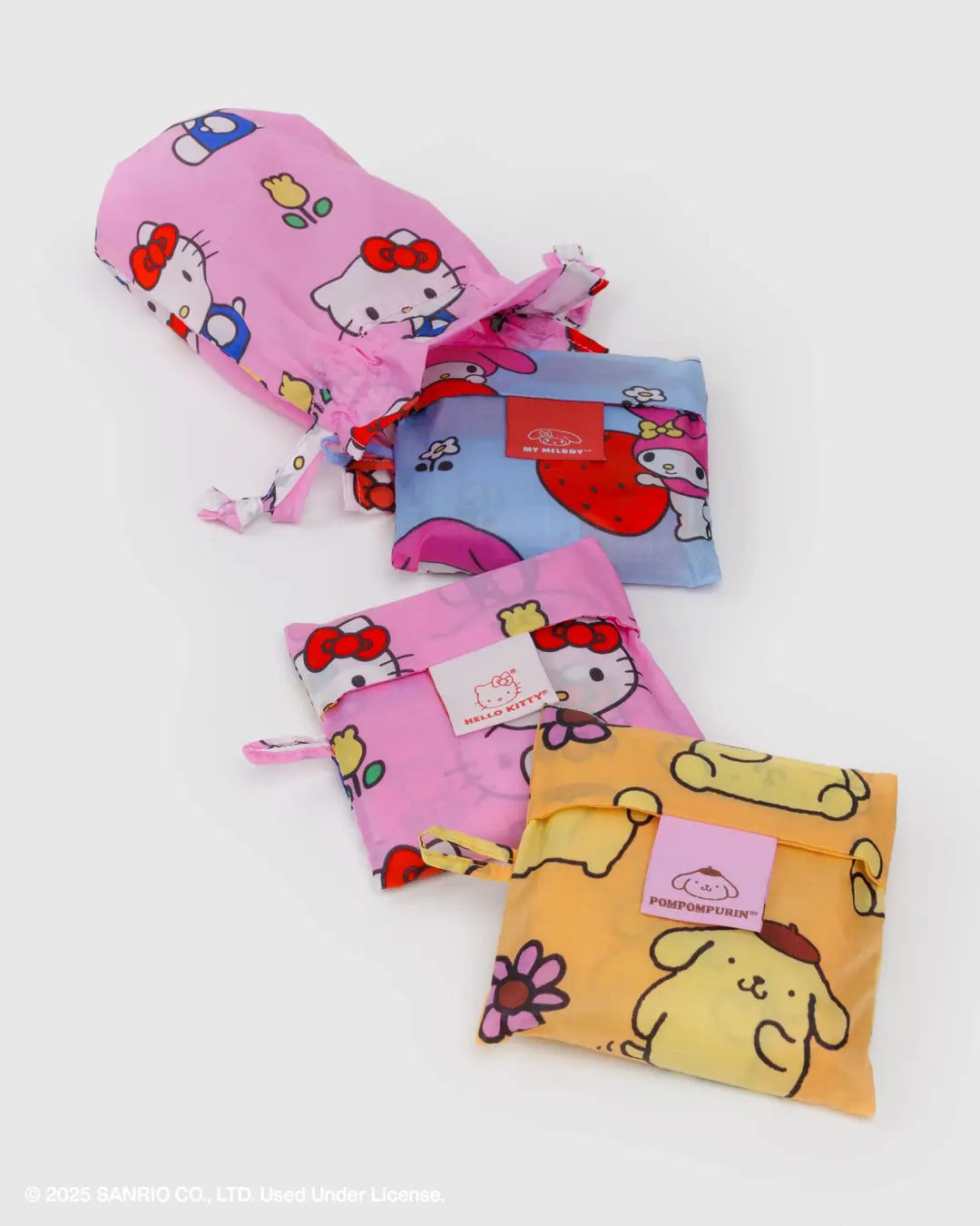 Standard Baggu - Hello Kitty and Friends Florals (Set of 3)