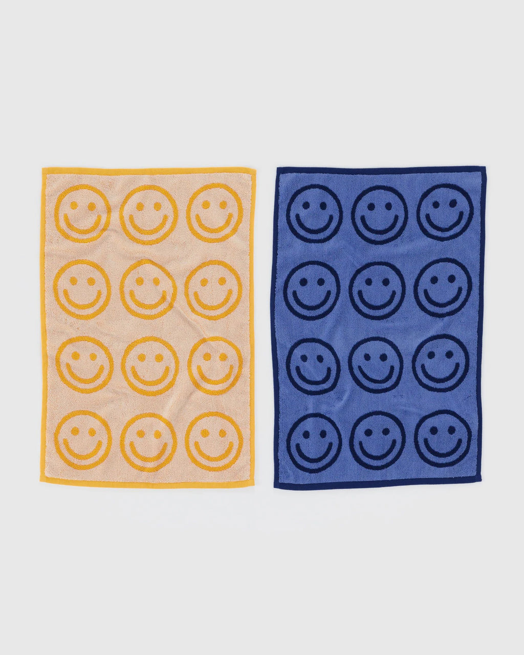 Baggu Hand Towel Set of 2 - Happy Blue Marigold
