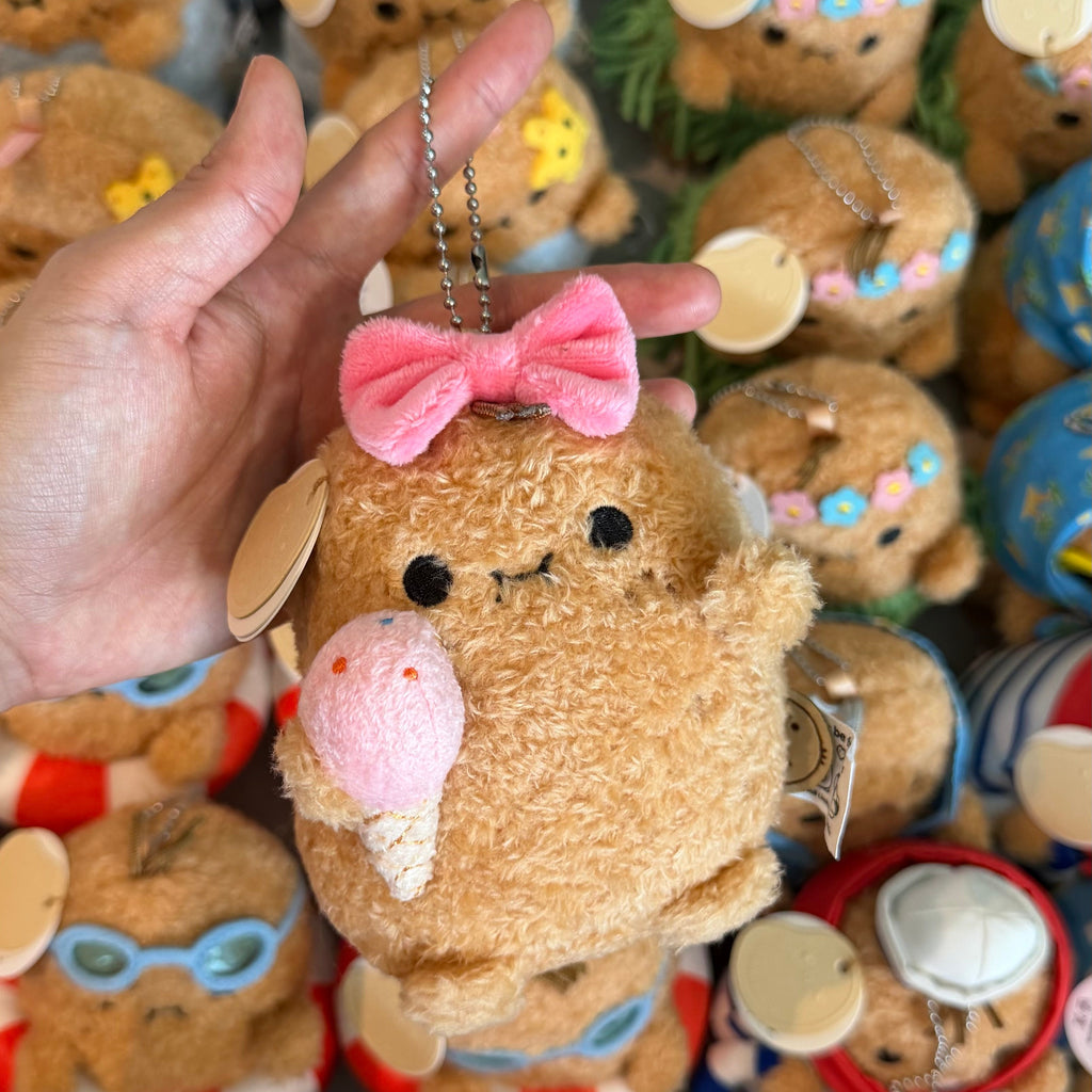 [Noodoll] - Pinky Ricespud Mini Plush Keychain