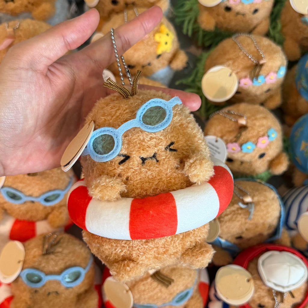 [Noodoll] -Splashy Ricespud Mini Plush Keychain