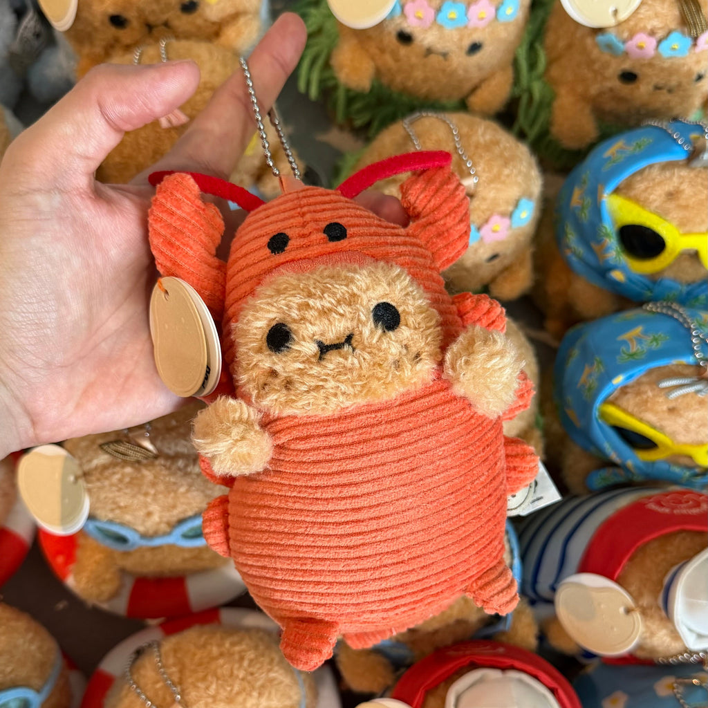 [Noodoll] -Lobstache Ricespud Mini Plush Keychain