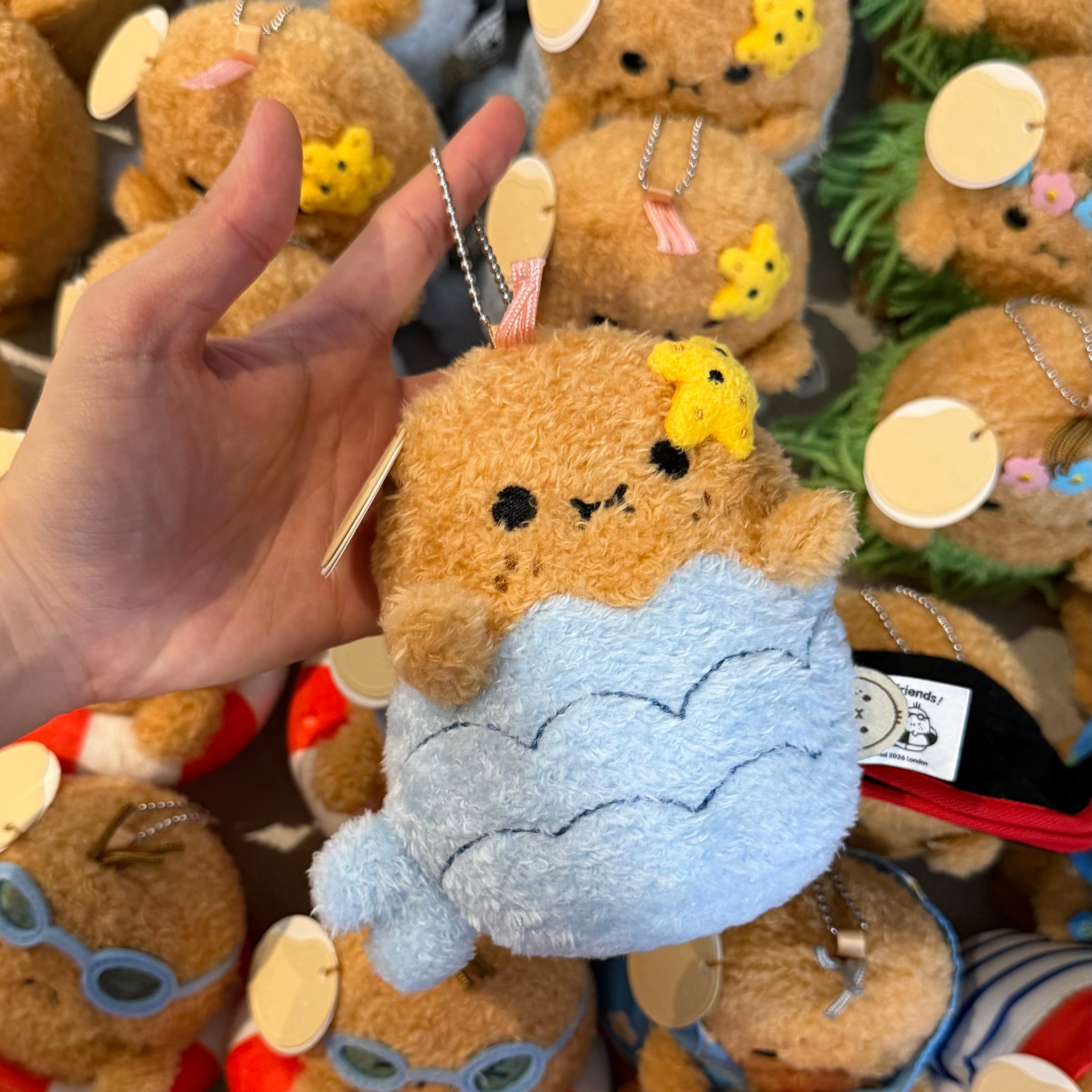 [Noodoll] - Mermaid Ricespud Mini Plush Keychain