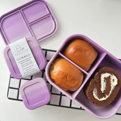 [Popsicle Edition] [Eco-Lyfe] Snack Bento Box Set (90ml & 180ml)