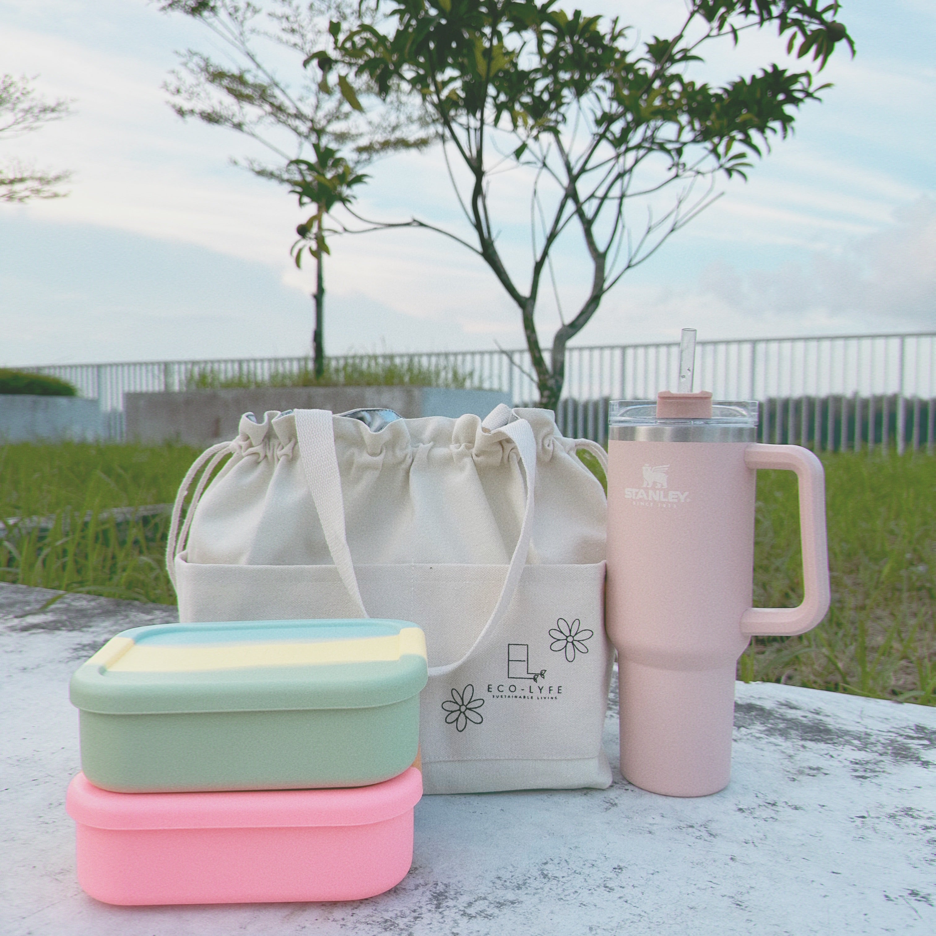 [Eco-Lyfe] Daily Drawstring Bag