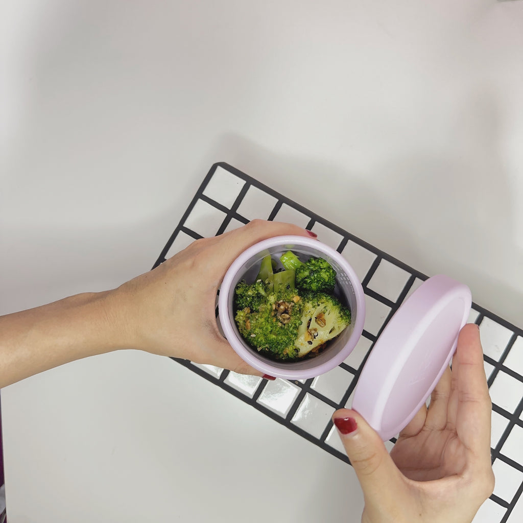 [Eco-Lyfe] Round Bento Box Set (700ml & 250ml)