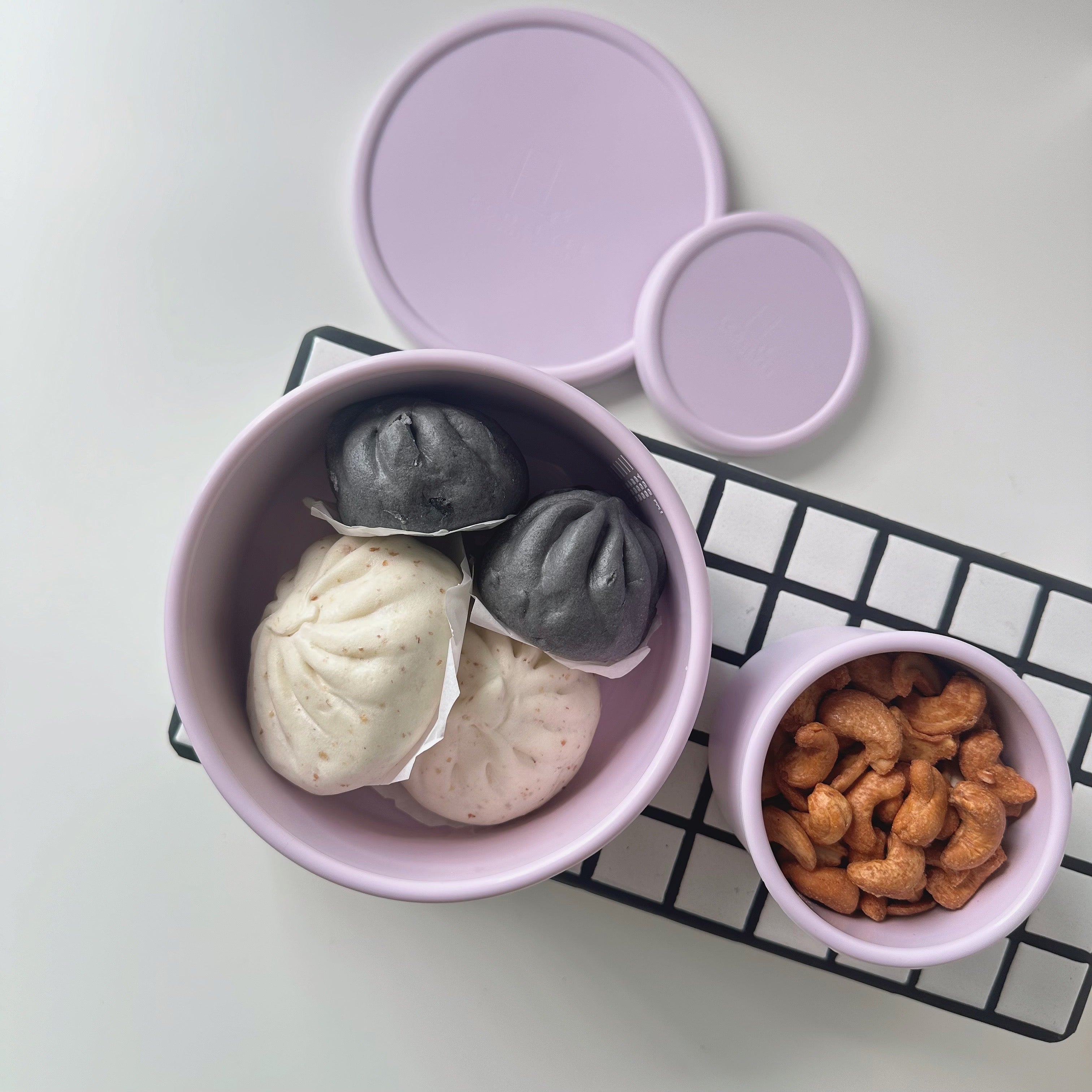 [Eco-Lyfe] Round Bento Box Set (700ml & 250ml)