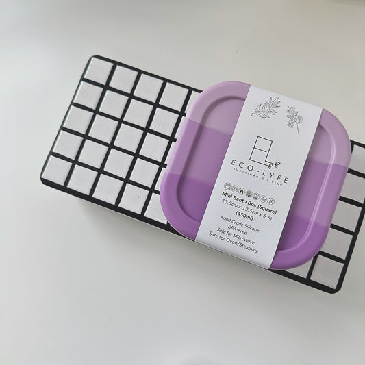 [Popsicle Edition] [Eco-Lyfe] Mini Bento Box (Square)