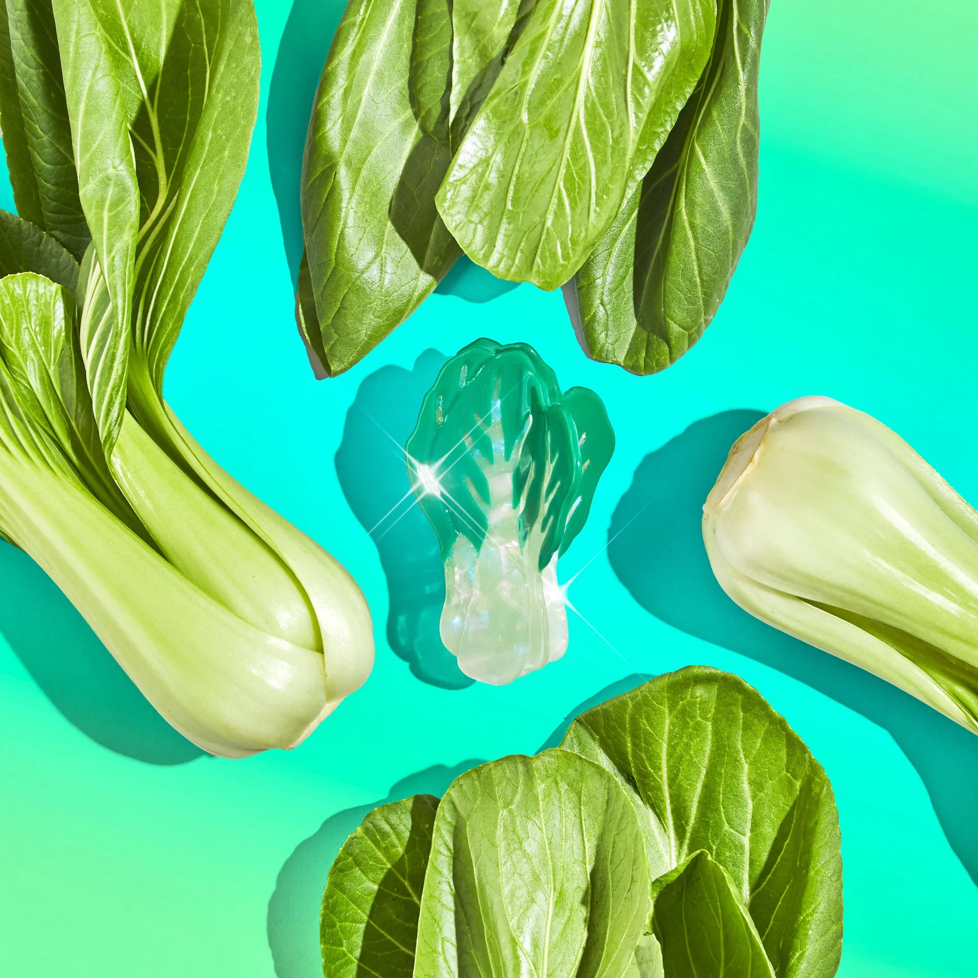 [Jenny Lemon] Large Bok Choy Hair Claw Clip