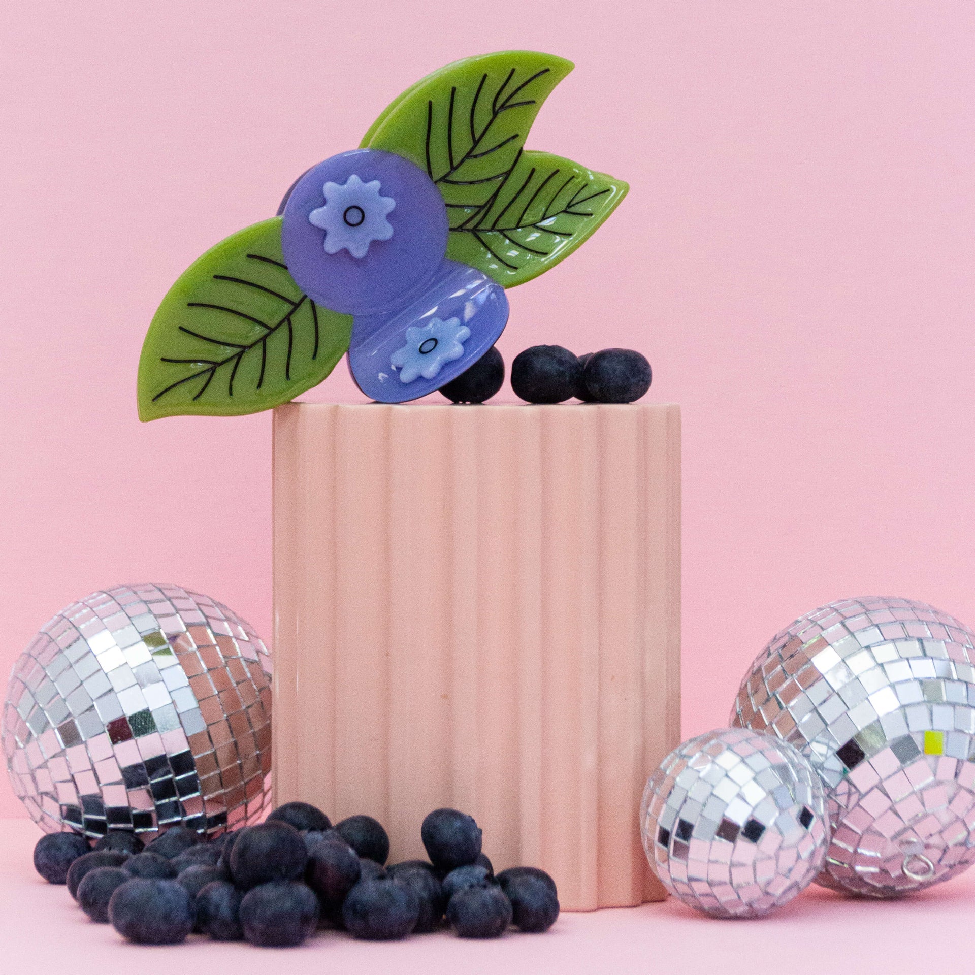 [Jenny Lemons] XL Blueberry Hair Claw Clip
