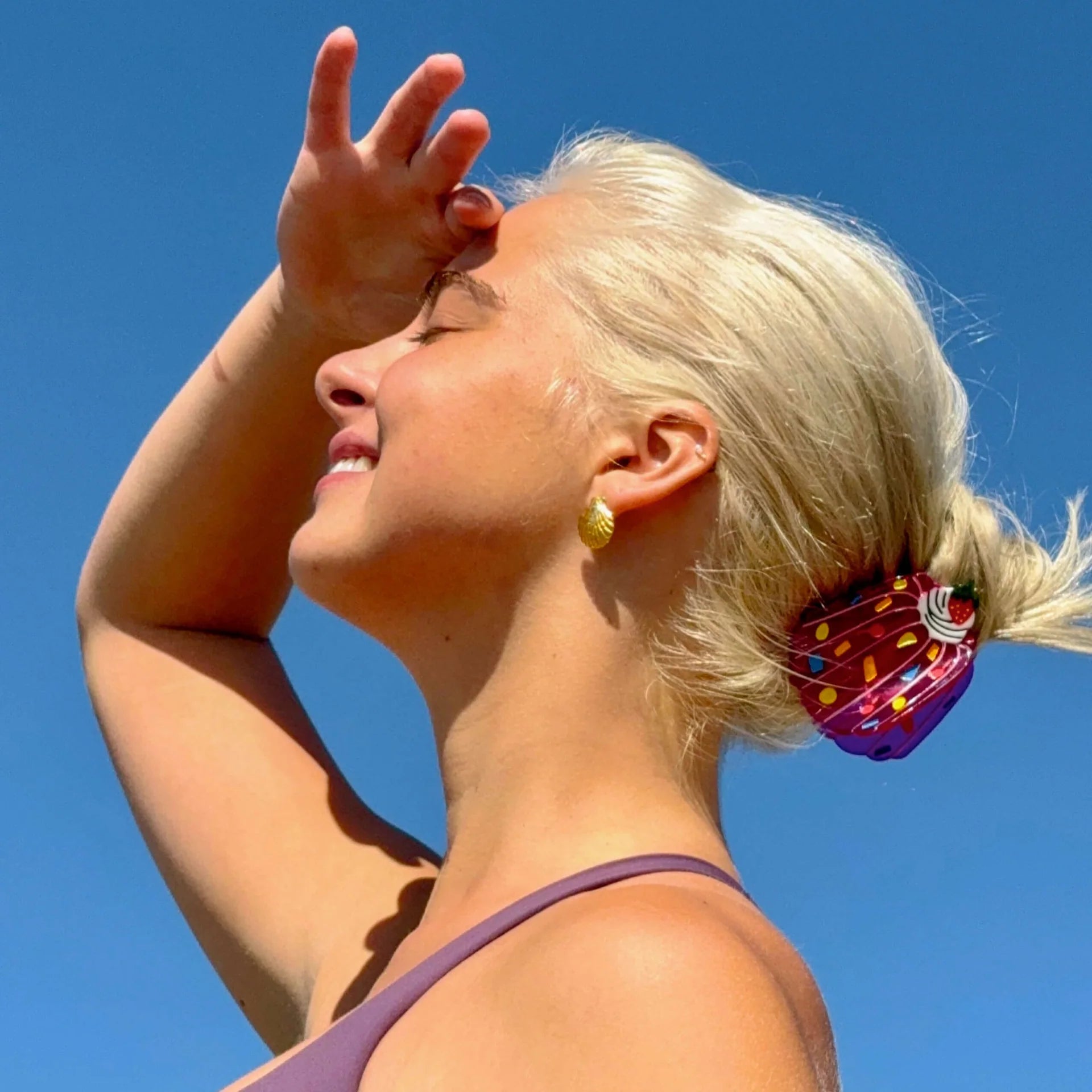 [Jenny Lemon] Midi Jello Hair Claw Clip