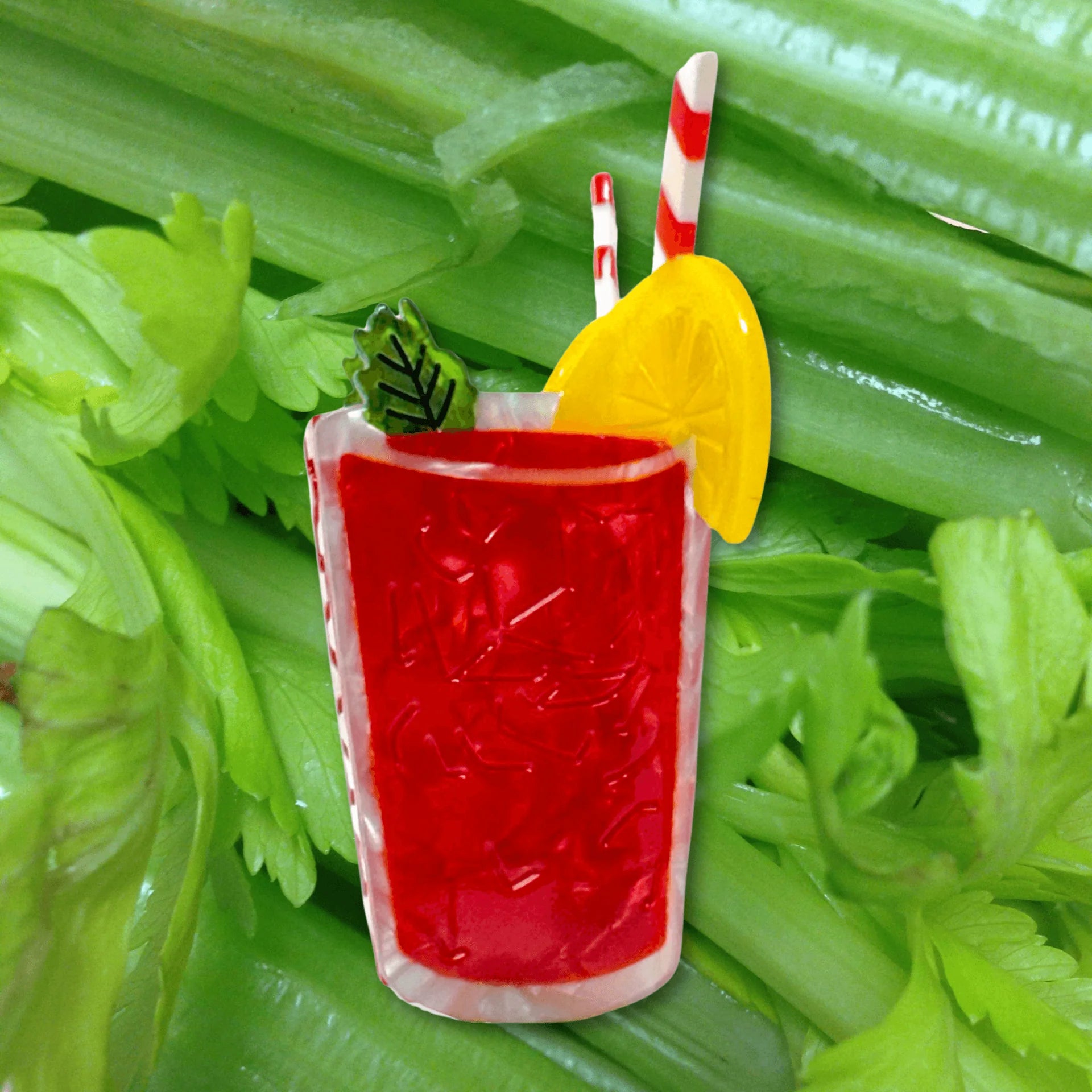 [Jenny Lemons] Midi Bloody Mary Hair Claw Clip