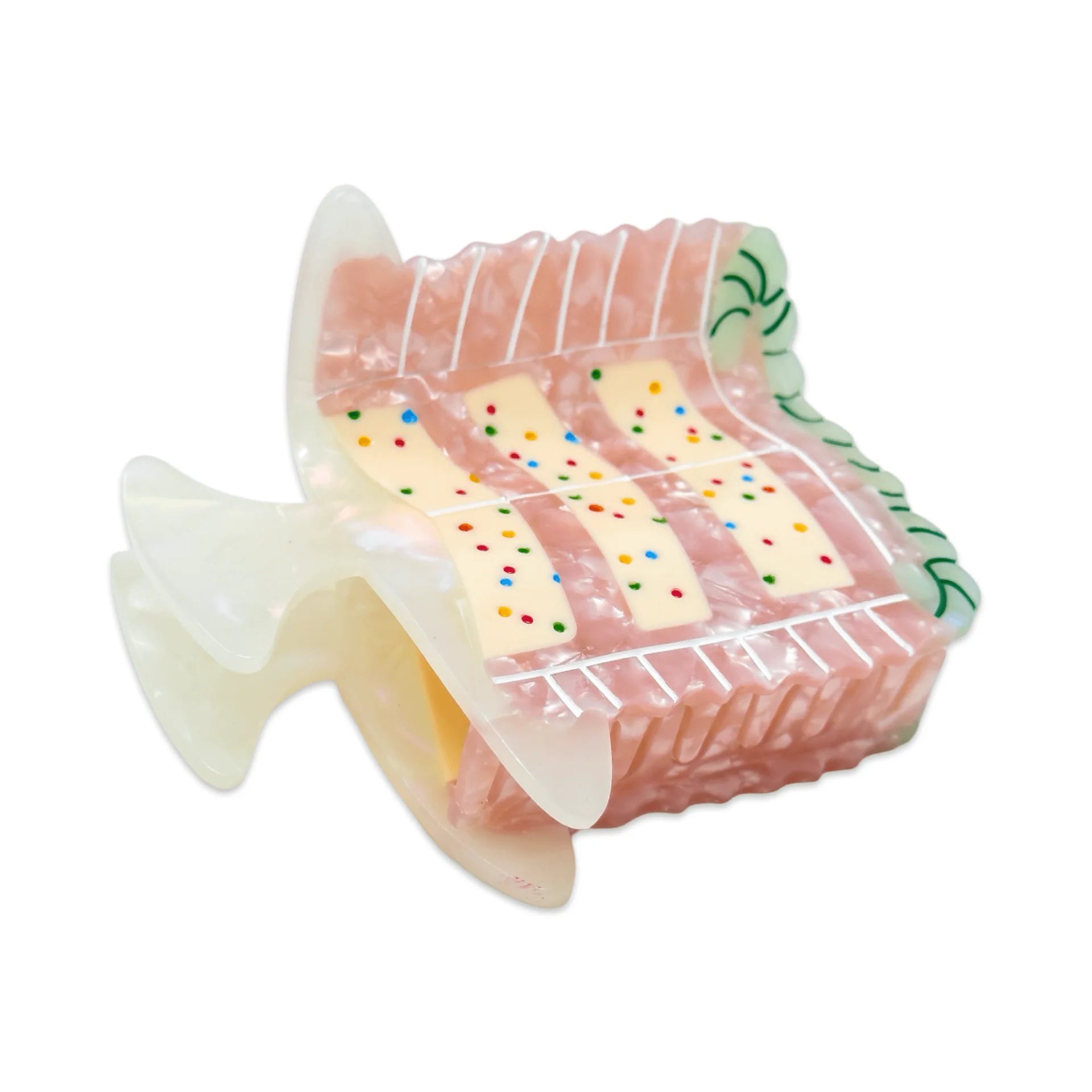 [Jenny Lemons] Large Confetti Cake Hair Claw Clip