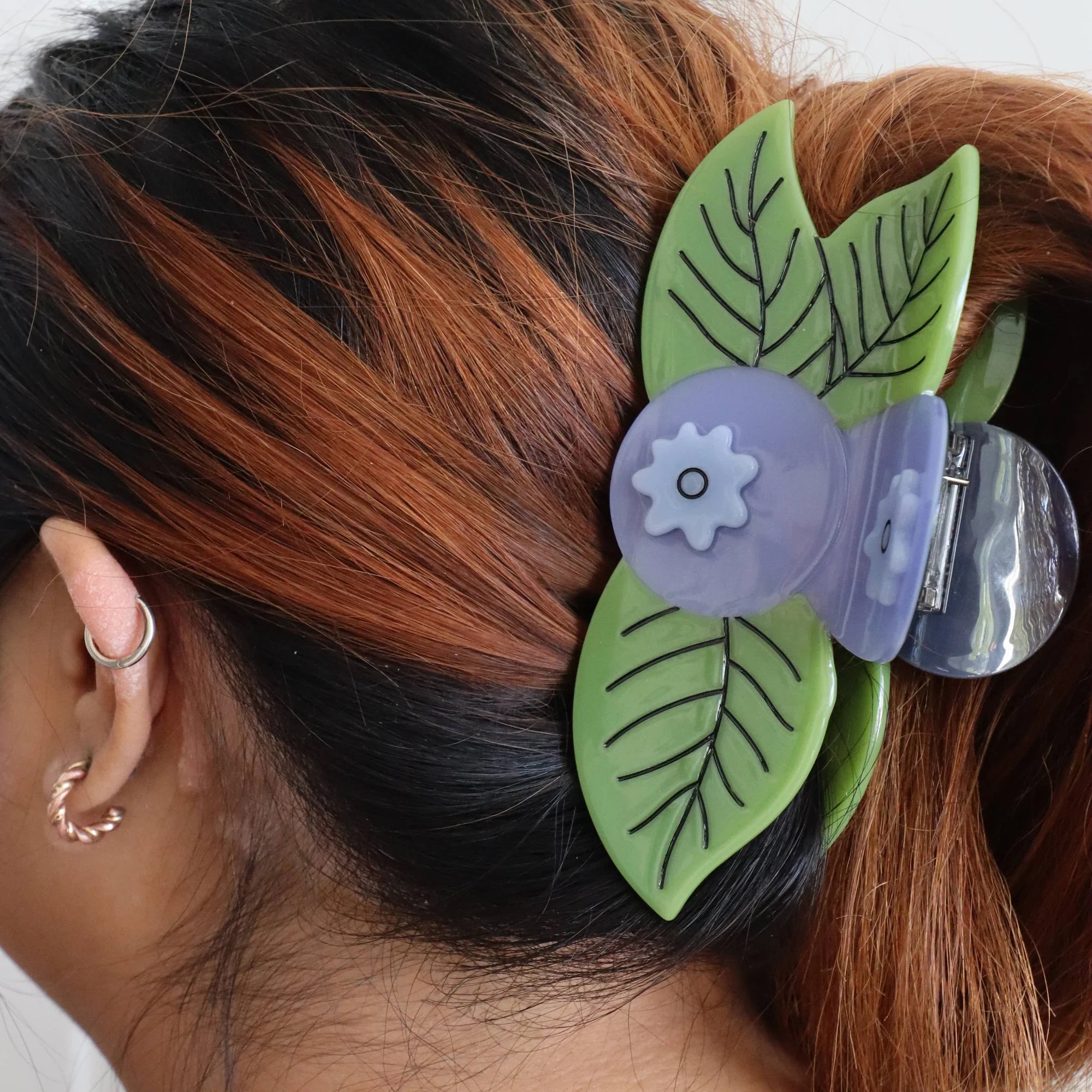 [Jenny Lemons] XL Blueberry Hair Claw Clip