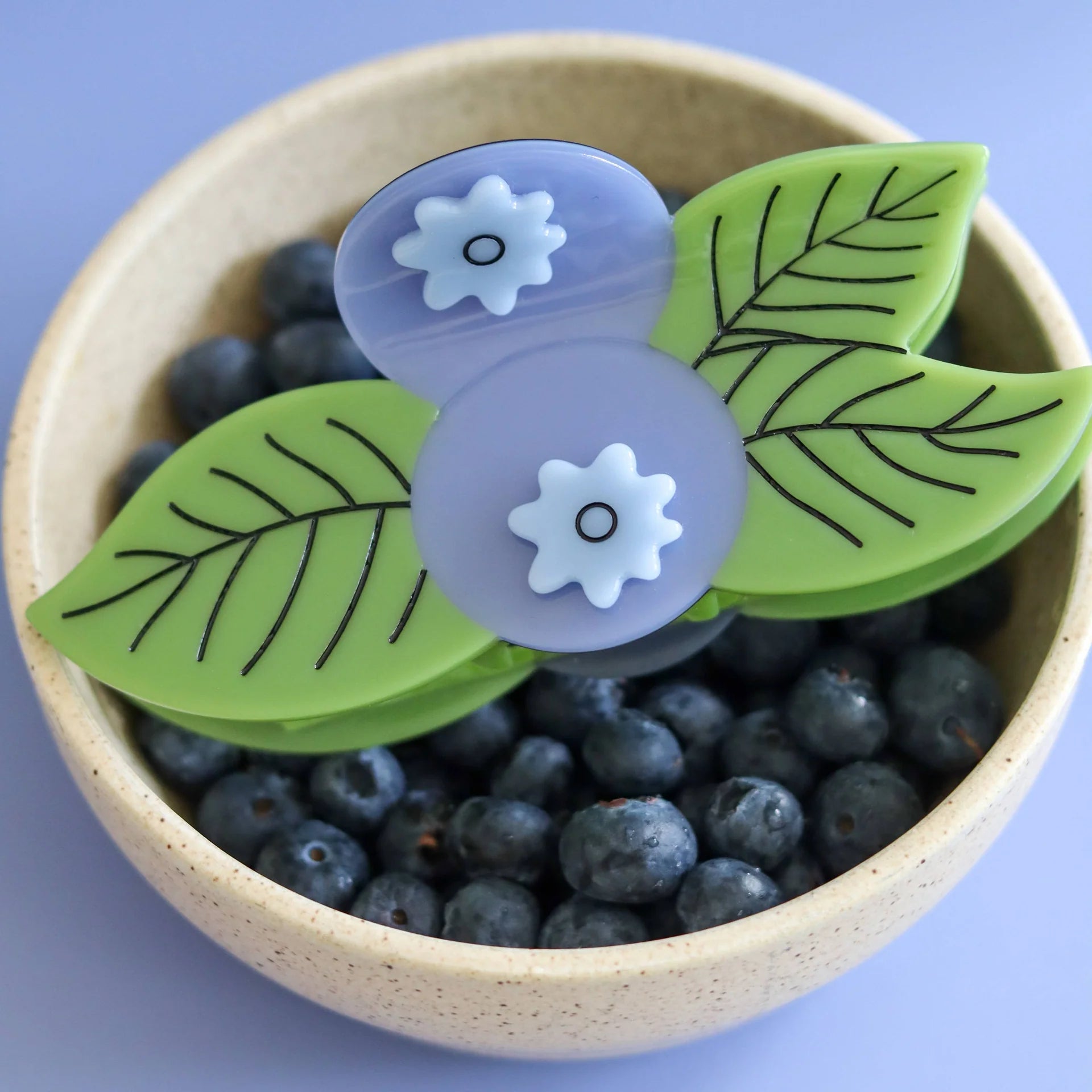 [Jenny Lemons] XL Blueberry Hair Claw Clip