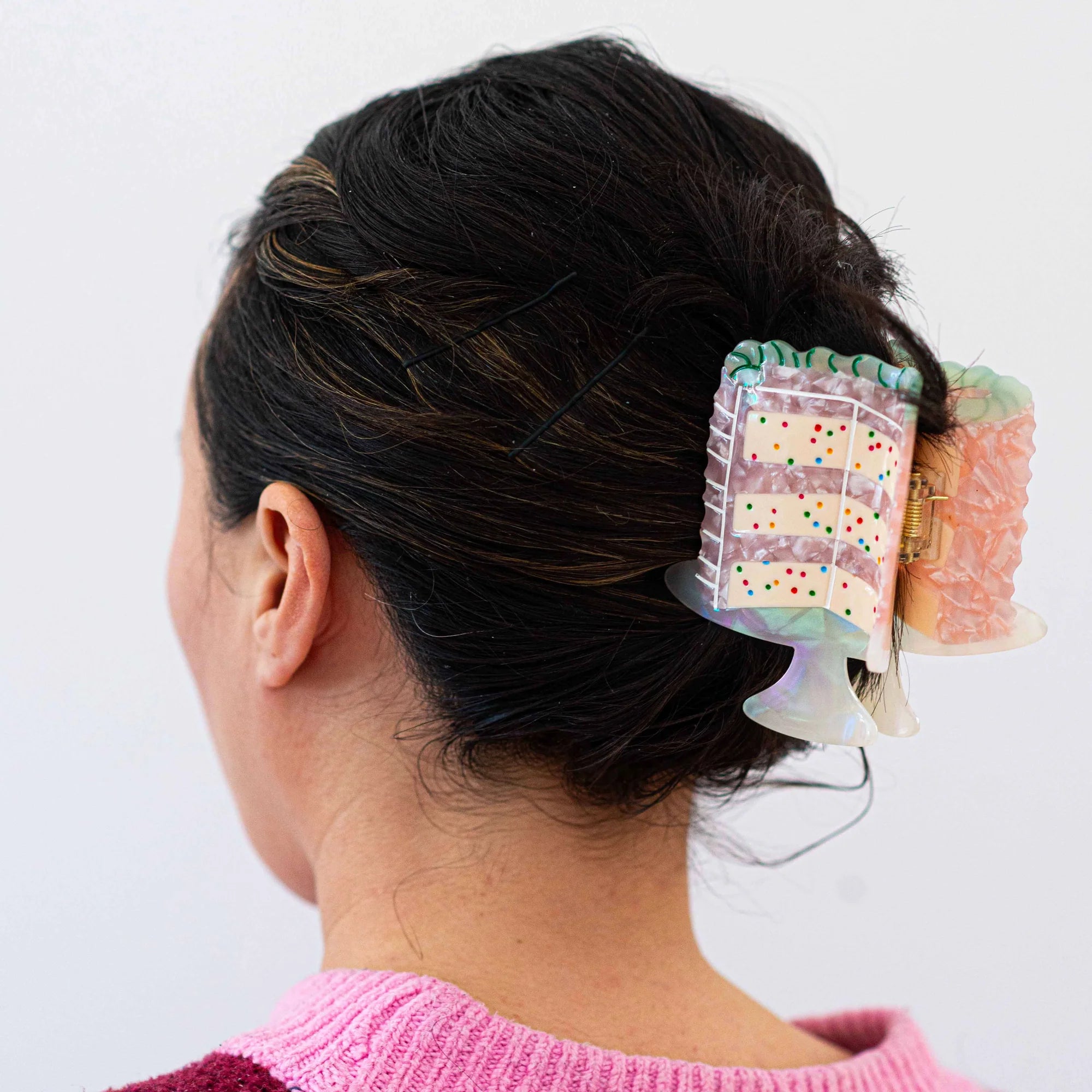 [Jenny Lemons] Large Confetti Cake Hair Claw Clip