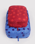 Baggu Large Packing Cube Set - Polka Dot Mix