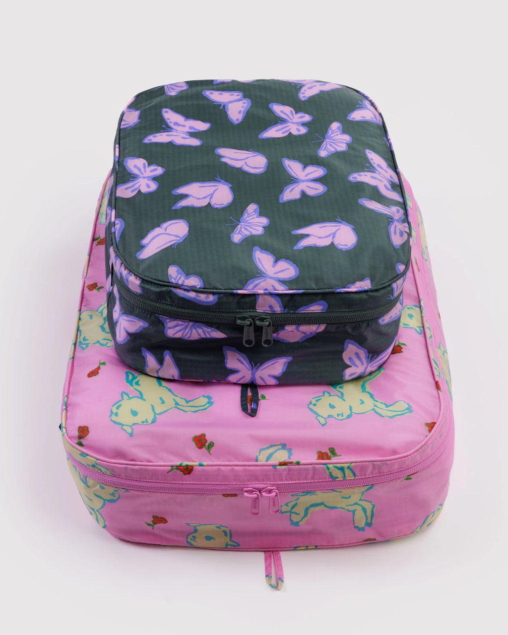 Baggu Large Packing Cube Set - Spring Animals