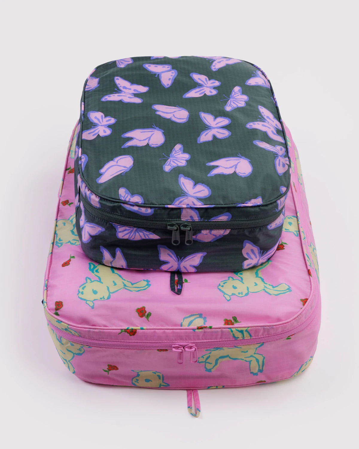 Baggu Large Packing Cube Set - Spring Animals