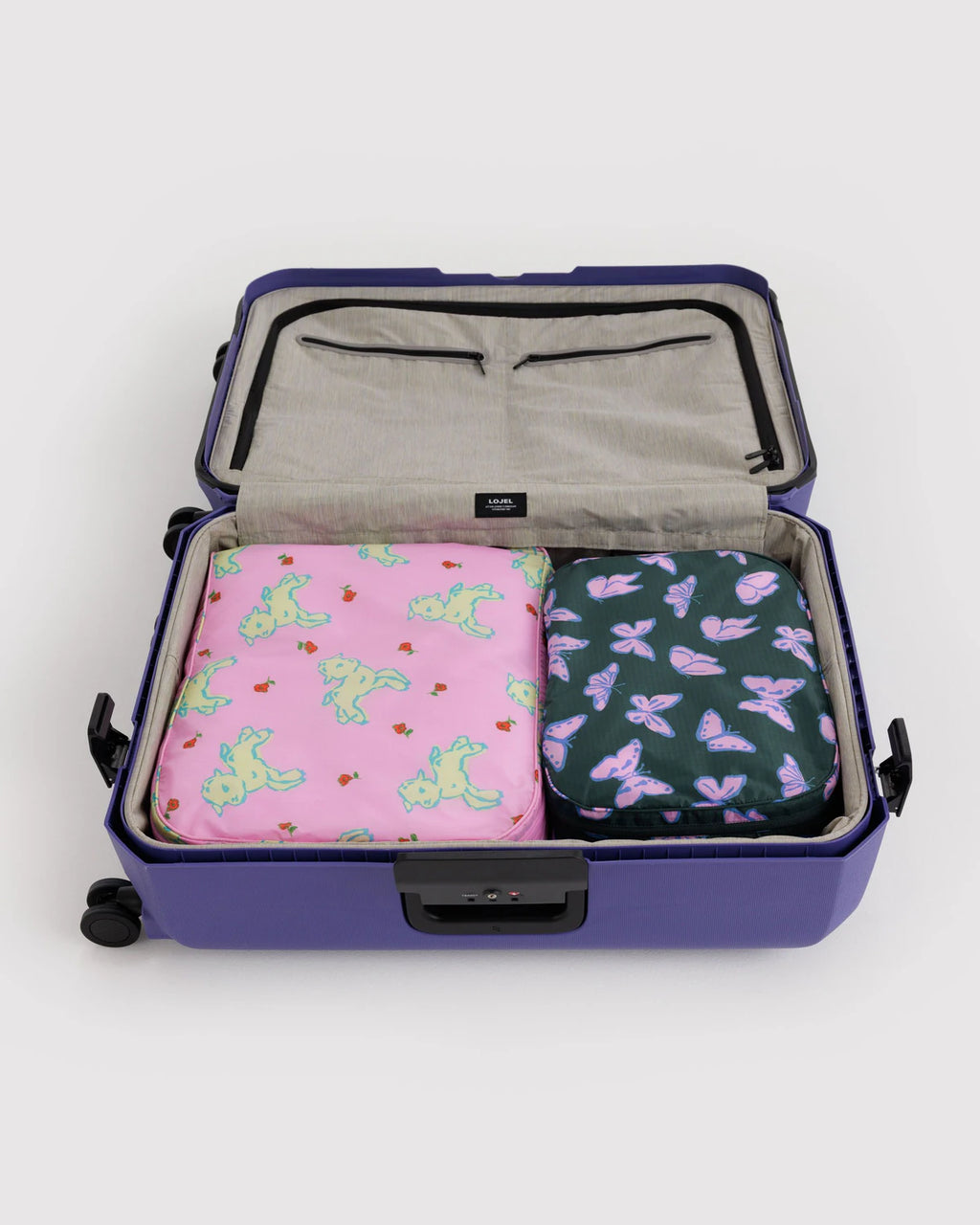 Baggu Large Packing Cube Set - Spring Animals