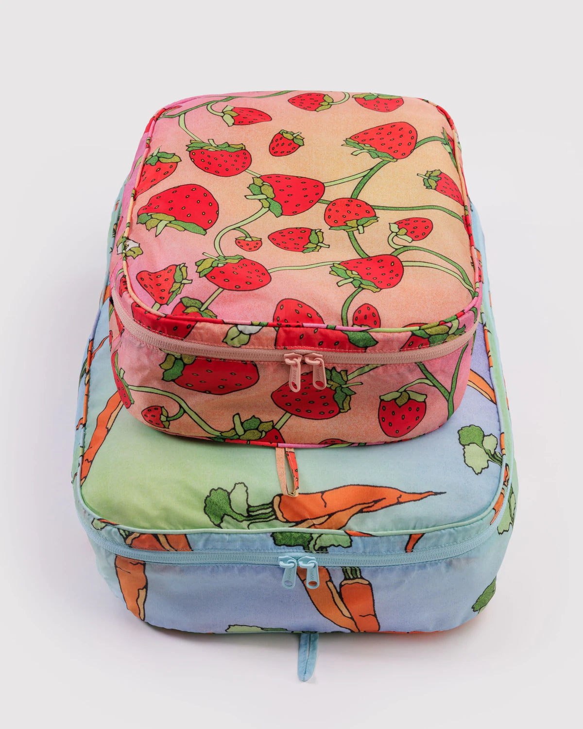 Baggu Large Packing Cube Set - Carrots & Berries