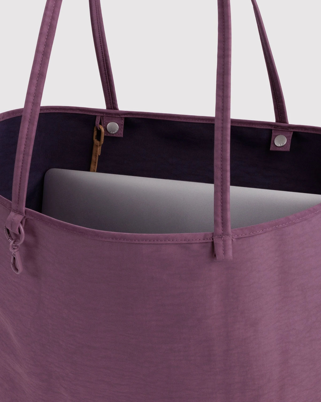 Baggu Lage Nylon Reversible Tote - Wild Plum Mix
