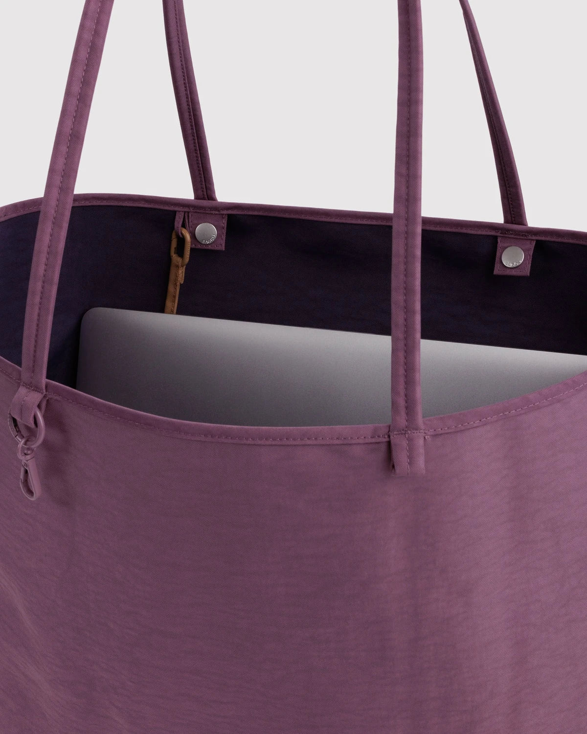 Baggu Lage Nylon Reversible Tote - Wild Plum Mix
