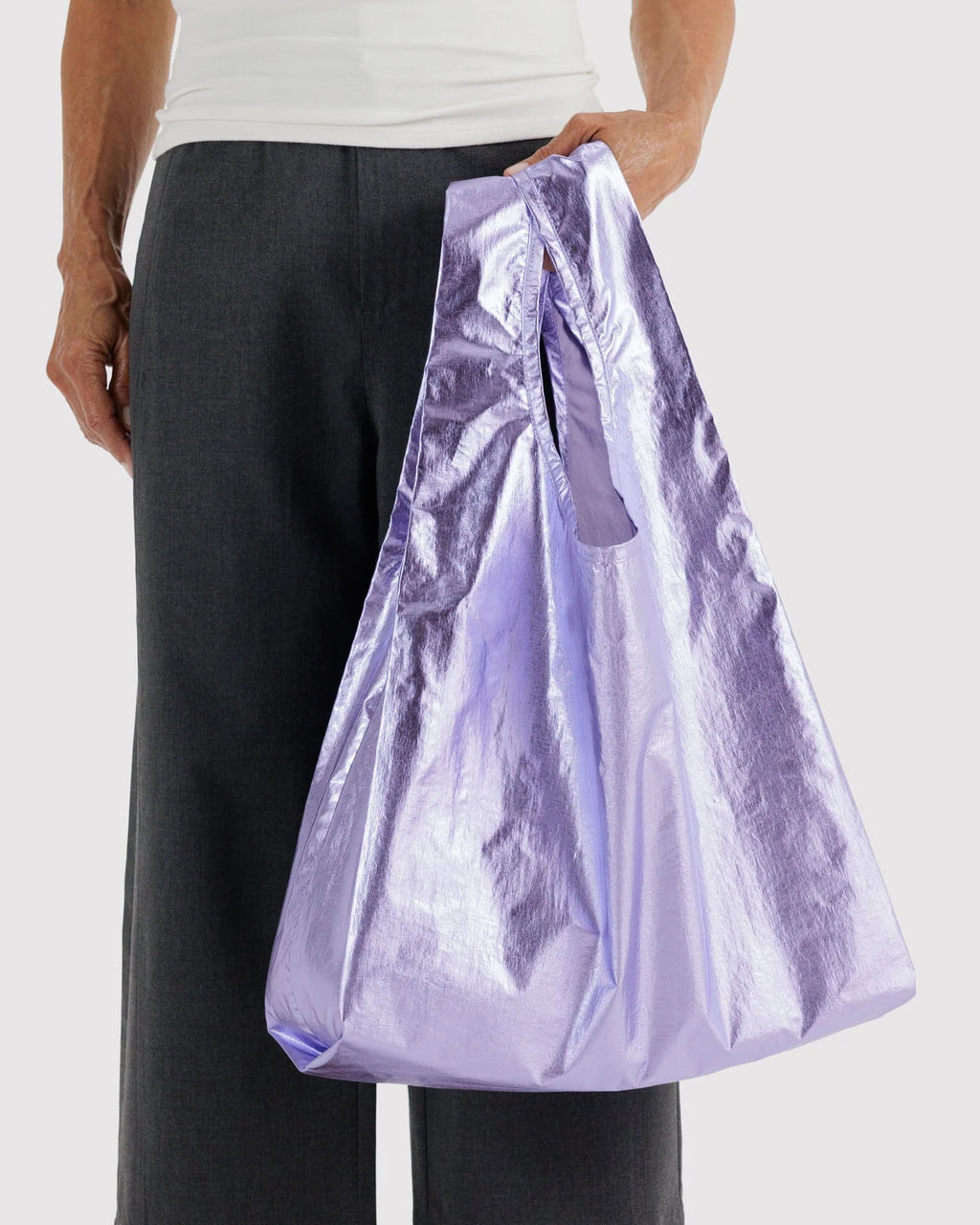 Standard Baggu - Lavender Metallic
